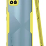 Uray store Realme C11 2021 Kılıf Platin Silikon - Sarı