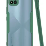 Uray store Realme C11 2021 Kılıf Platin Silikon - Yeşil