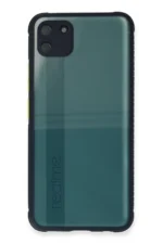 Uray store Realme C11 Kılıf Miami Şeffaf Silikon - Lacivert - Görsel 2