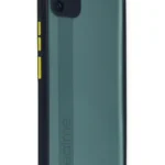 Uray store Realme C11 Kılıf Miami Şeffaf Silikon - Lacivert