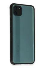 Uray store Realme C11 Kılıf Miami Şeffaf Silikon - Siyah
