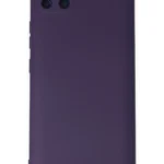 Uray store Realme C11 Kılıf Nano içi Kadife Silikon - Mor