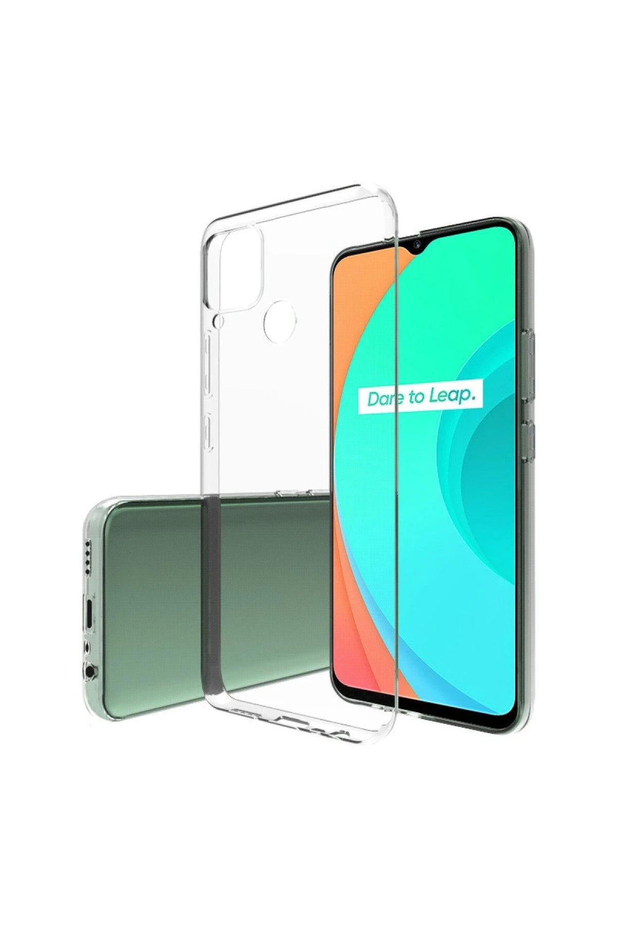 newface-realme-c15-kilif-lux-seffaf-silikon-default Uray store Realme C15 Kılıf Lüx Şeffaf Silikon - Görsel 1