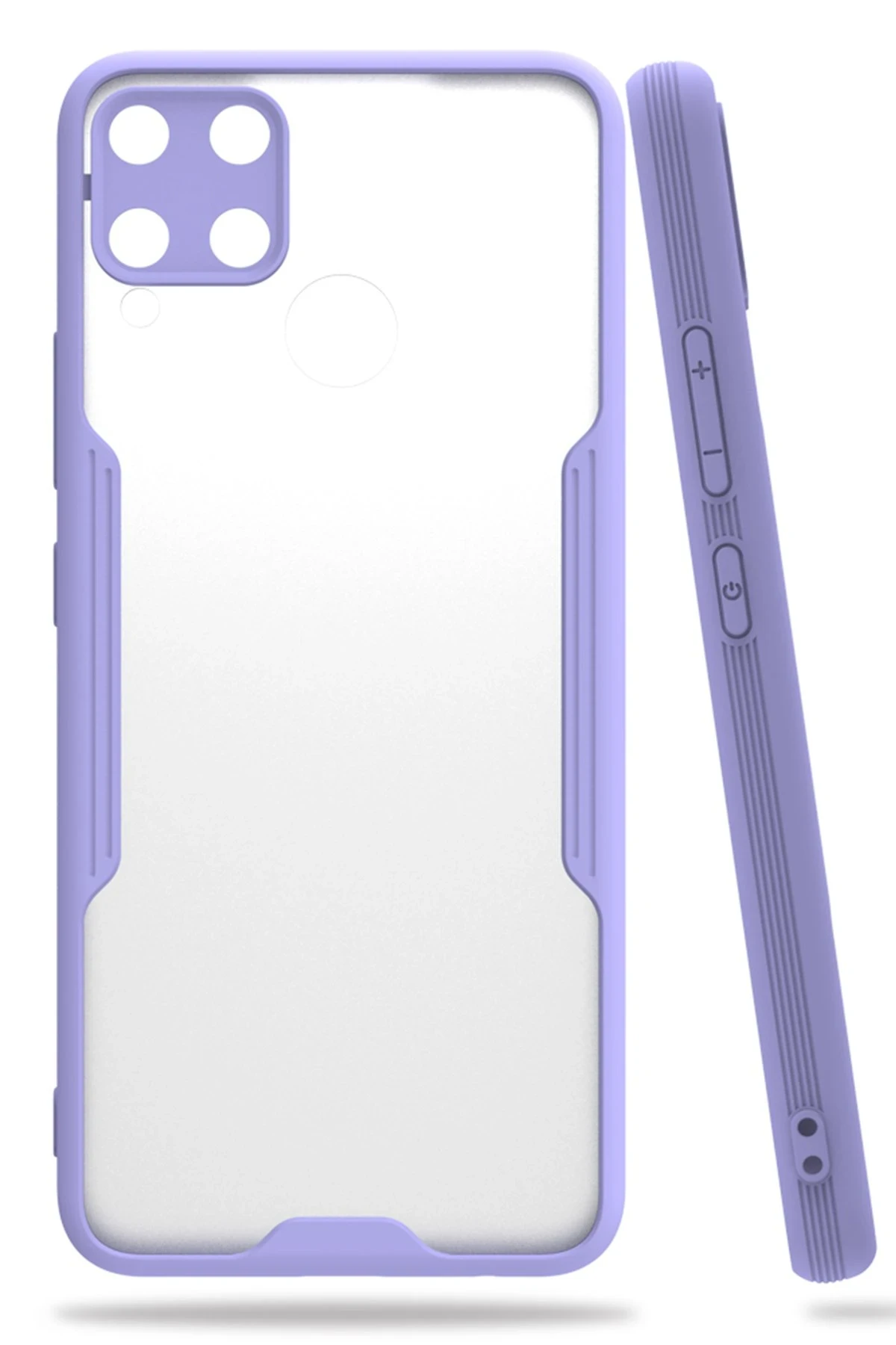 newface-realme-c15-kilif-platin-silikon-lila-default Uray store Realme C15 Kılıf Platin Silikon - Lila - Görsel 1