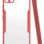 Uray store Realme C15 Kılıf Platin Silikon - Pembe