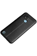Uray store Realme C21 Kılıf Auto Focus Kapak - Siyah - Görsel 2