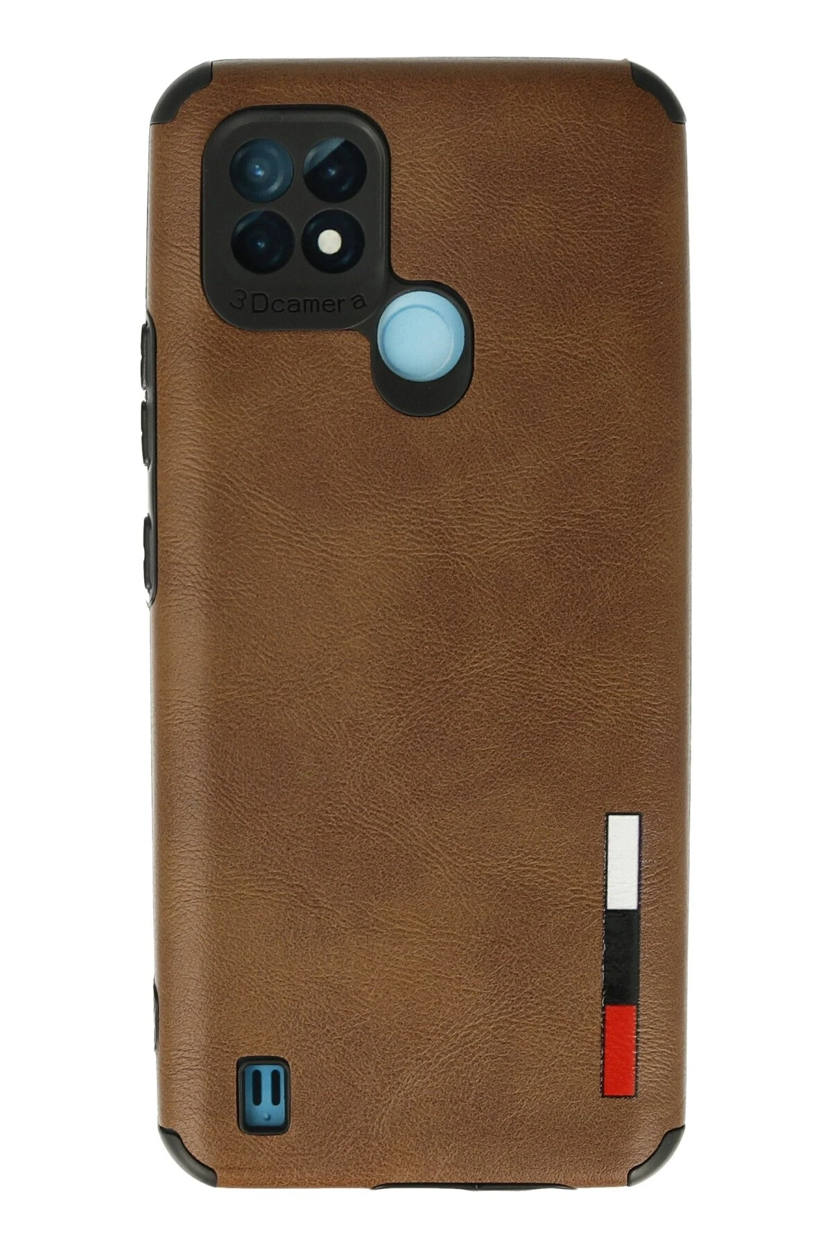 newface-realme-c21-kilif-loop-deri-silikon-kahverengi-default Uray store Realme C21 Kılıf Loop Deri Silikon - Kahverengi - Görsel 1