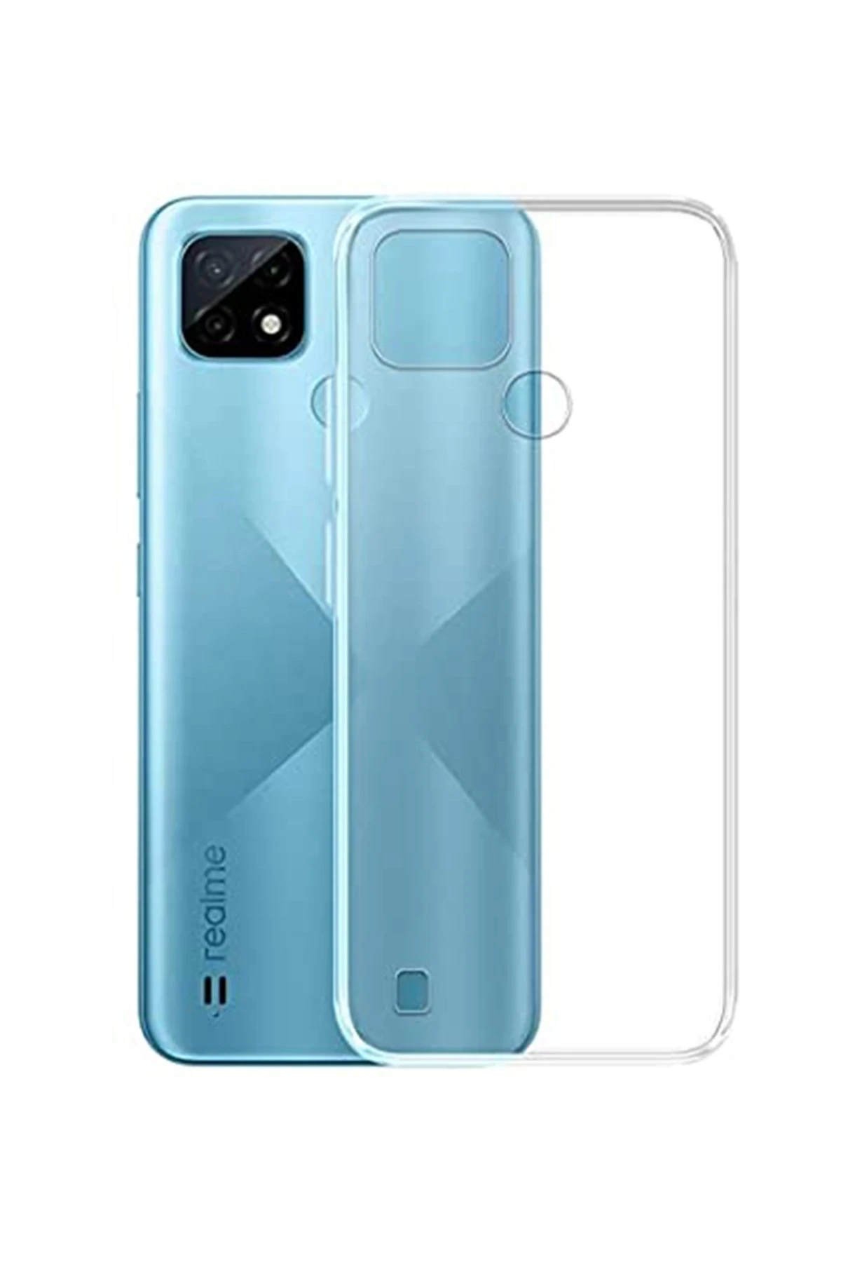 newface-realme-c21-kilif-lux-seffaf-silikon-default Uray store Realme C21 Kılıf Lüx Şeffaf Silikon - Görsel 1