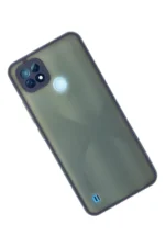 Uray store Realme C21 Kılıf Montreal Silikon Kapak - Lacivert - Görsel 2