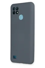 Uray store Realme C21 Kılıf Nano içi Kadife Silikon - Gri - Görsel 2