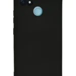 Uray store Realme C21 Kılıf Nano içi Kadife Silikon - Siyah