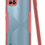 Uray store Realme C21 Kılıf Platin Silikon - Pembe