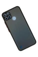 Uray store Realme C21Y Kılıf Montreal Silikon Kapak - Siyah - Görsel 2