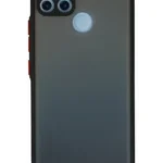 Uray store Realme C21Y Kılıf Montreal Silikon Kapak - Siyah
