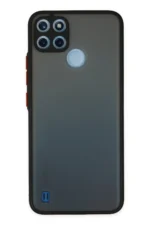 Uray store Realme C21Y Kılıf Montreal Silikon Kapak - Siyah