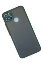 Uray store Realme C21Y Kılıf Montreal Silikon Kapak - Yeşil - Görsel 2