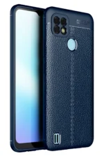 Uray store Realme C25 Kılıf Auto Focus Kapak - Lacivert