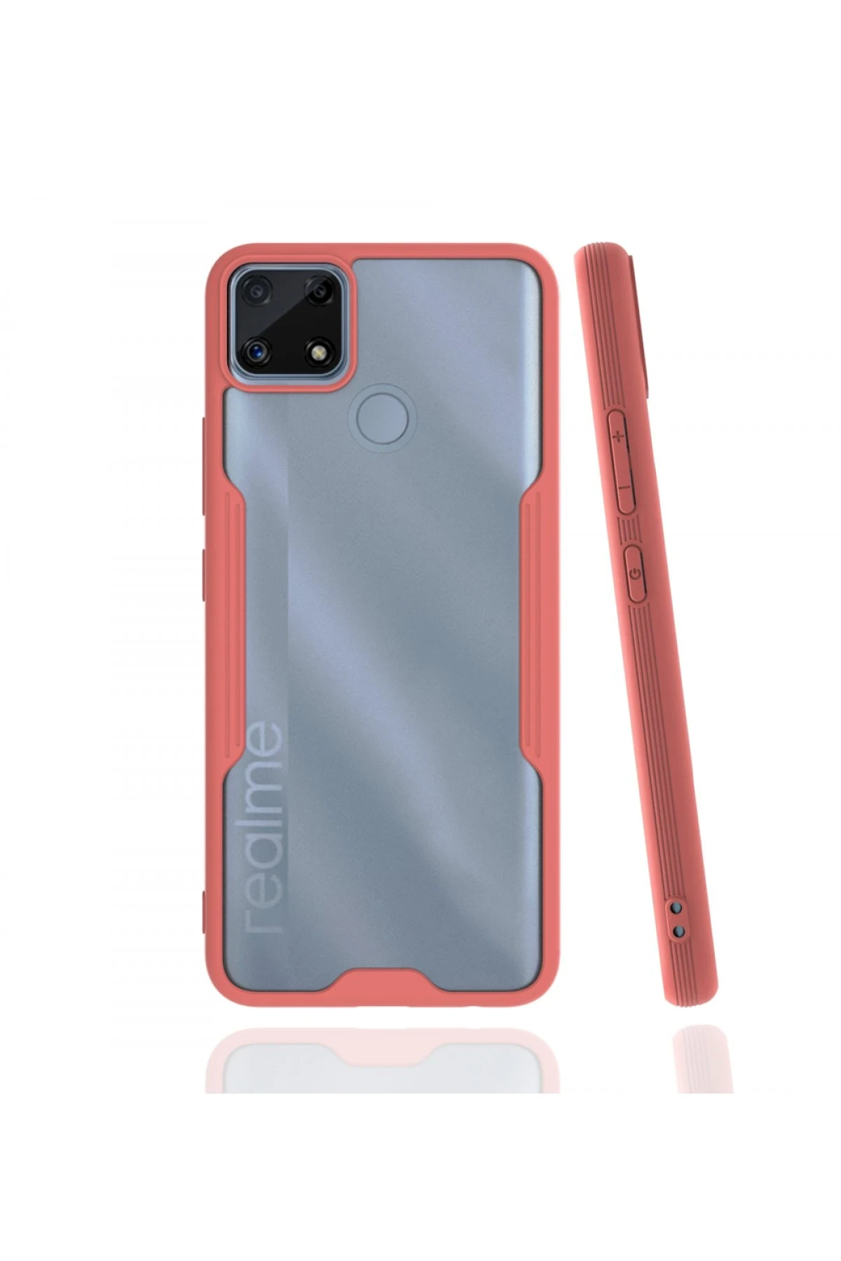 newface-realme-c25-kilif-platin-silikon-pembe-default Uray store Realme C25 Kılıf Platin Silikon - Pembe - Görsel 1