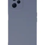 Uray store Realme C35 Kılıf Nano içi Kadife Silikon - Gri