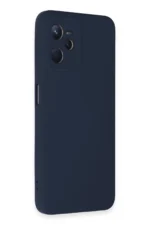 Uray store Realme C35 Kılıf Nano içi Kadife Silikon - Lacivert - Görsel 2