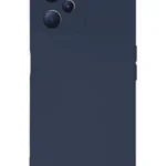 Uray store Realme C35 Kılıf Nano içi Kadife Silikon - Lacivert