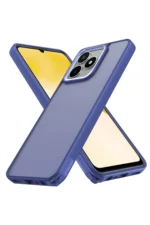 Uray store Realme C53 Kılıf Elegant Kapak - Açık Mavi