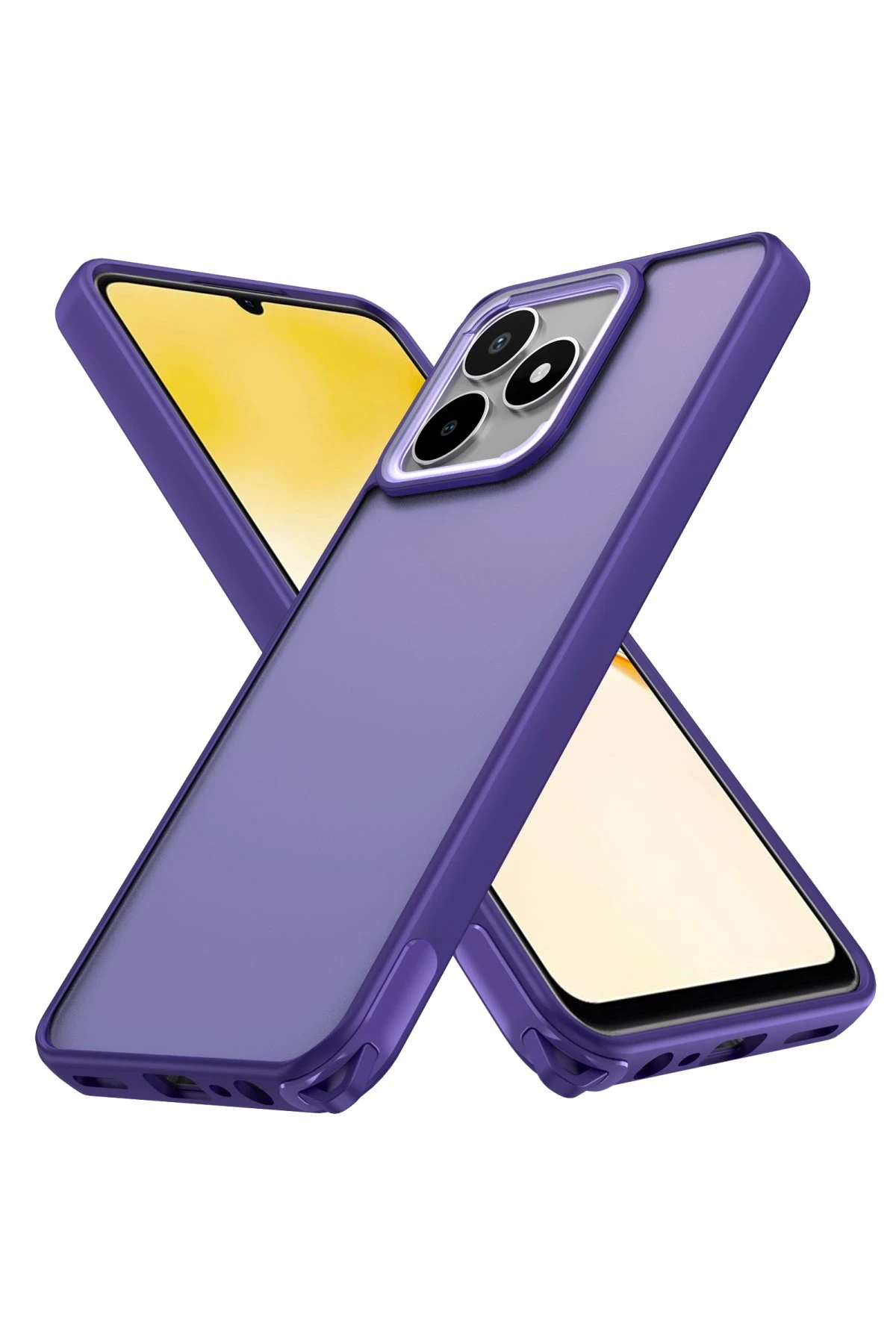 newface-realme-c53-kilif-elegant-kapak-derin-mor-default Uray store Realme C53 Kılıf Elegant Kapak - Derin Mor - Görsel 1