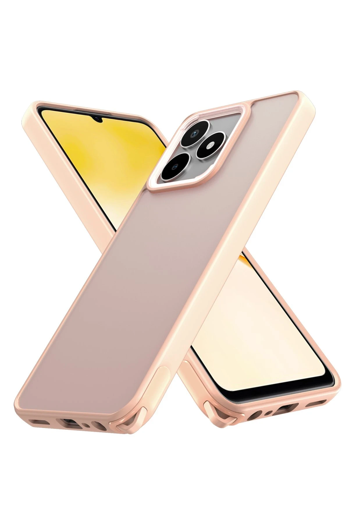 newface-realme-c53-kilif-elegant-kapak-pudra-default Uray store Realme C53 Kılıf Elegant Kapak - Pudra - Görsel 1