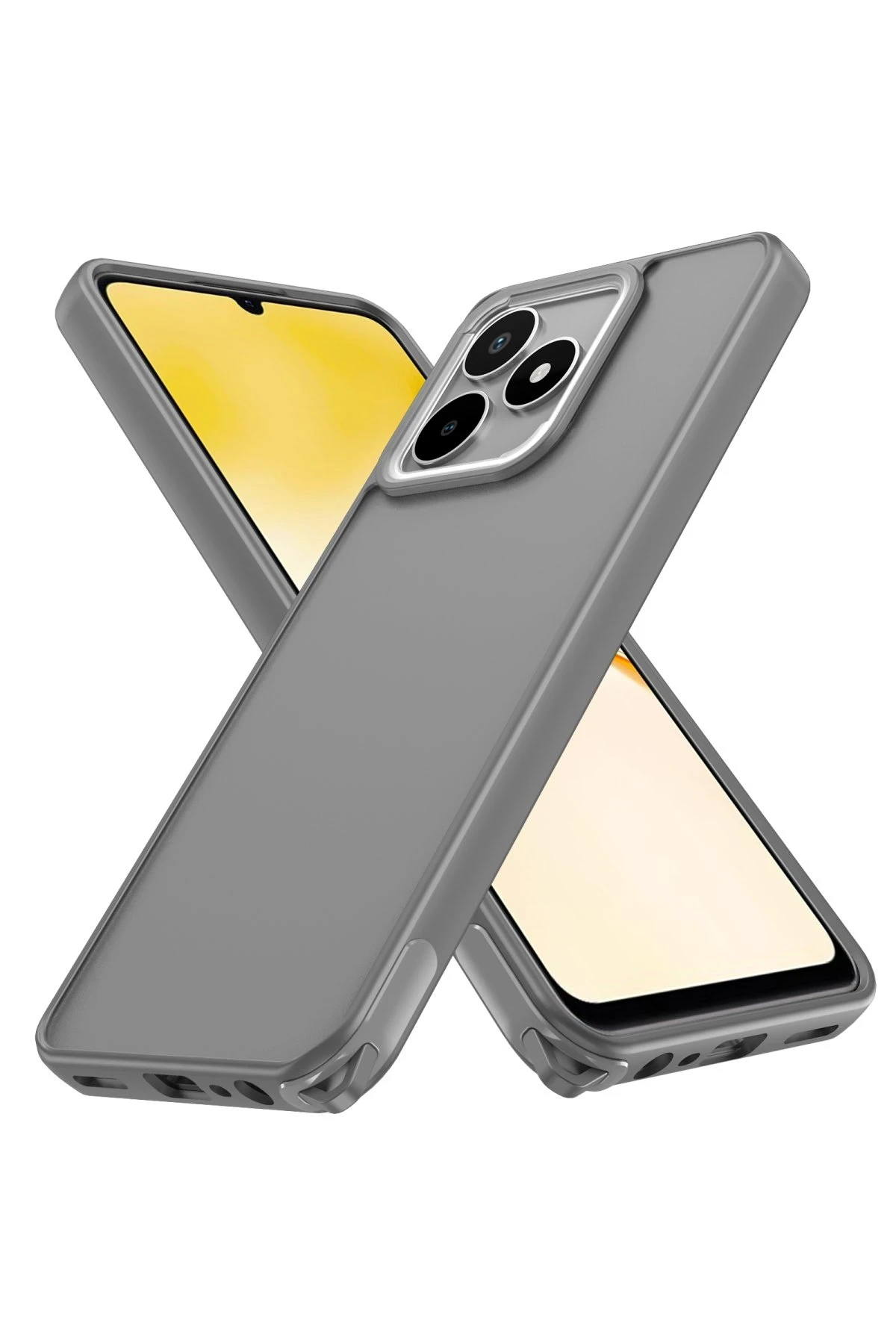 newface-realme-c53-kilif-elegant-kapak-titan-gri-default Uray store Realme C53 Kılıf Elegant Kapak - Titan Gri - Görsel 1