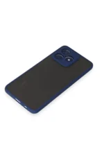 Uray store Realme C53 Kılıf Montreal Silikon Kapak - Lacivert - Görsel 4