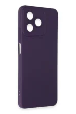 Uray store Realme C53 Kılıf Nano içi Kadife Silikon - Mor - Görsel 2