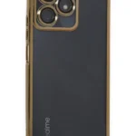 Uray store Realme C53 Kılıf Razer Lensli Silikon - Gold