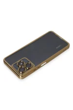 Uray store Realme C53 Kılıf Razer Lensli Silikon - Gold - Görsel 3