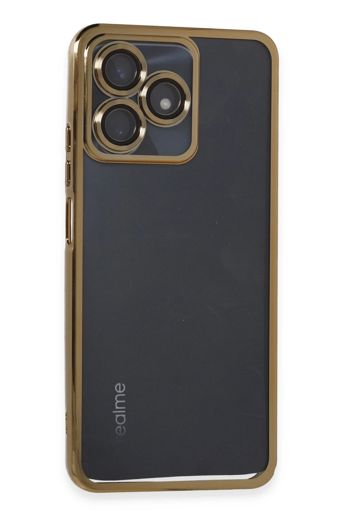 newface-realme-c53-kilif-razer-lensli-silikon-gold-default Uray store Realme C53 Kılıf Razer Lensli Silikon - Gold - Görsel 1