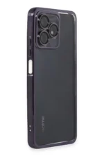 Uray store Realme C53 Kılıf Razer Lensli Silikon - Mor - Görsel 2