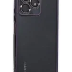 Uray store Realme C53 Kılıf Razer Lensli Silikon - Mor