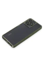 Uray store Realme C53 Kılıf Razer Lensli Silikon - Yeşil - Görsel 4