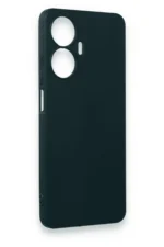 Uray store Realme C55 Kılıf First Silikon - Koyu Yeşil - Görsel 4