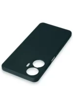 Uray store Realme C55 Kılıf First Silikon - Koyu Yeşil - Görsel 5
