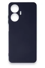 Uray store Realme C55 Kılıf First Silikon - Lacivert - Görsel 3
