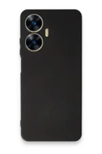 Uray store Realme C55 Kılıf First Silikon - Siyah