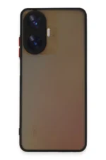 Uray store Realme C55 Kılıf Montreal Silikon Kapak - Siyah