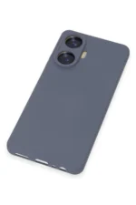 Uray store Realme C55 Kılıf Nano içi Kadife Silikon - Gri - Görsel 2
