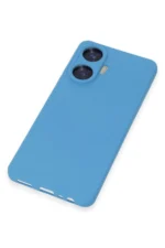 Uray store Realme C55 Kılıf Nano içi Kadife Silikon - Mavi - Görsel 3