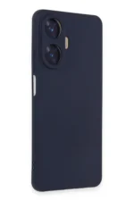 Uray store Realme C55 Kılıf Nano içi Kadife Silikon - Mor