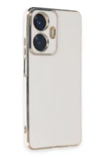 Uray store Realme C55 Kılıf Volet Silikon - Beyaz - Görsel 2