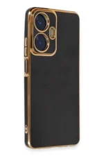Uray store Realme C55 Kılıf Volet Silikon - Siyah - Görsel 2
