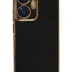 Uray store Realme C55 Kılıf Volet Silikon - Siyah