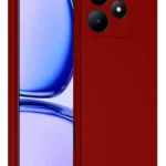 Uray store Realme C61 Kılıf First Silikon - Kırmızı