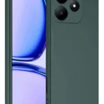Uray store Realme C61 Kılıf First Silikon - Koyu Yeşil